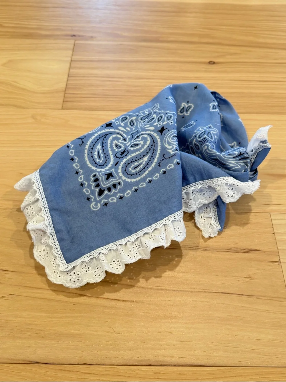Lace Bandana Hair Scarf